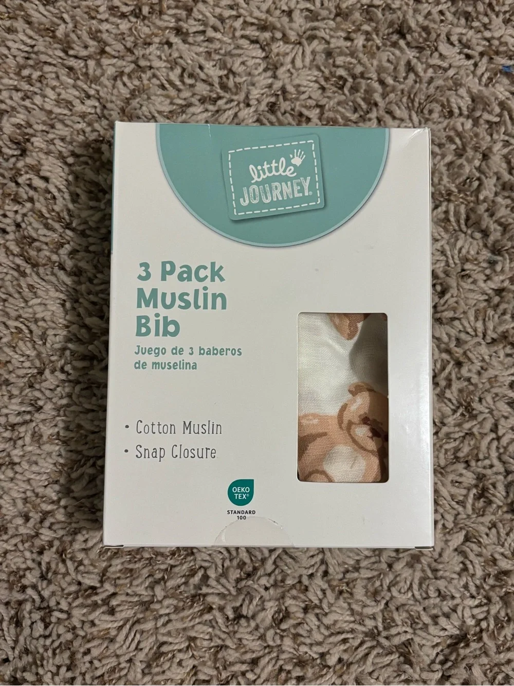 3-Pack Muslin Bibs